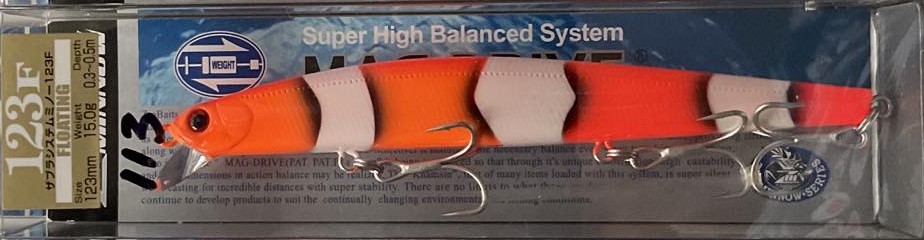 Воблер ZIP BAITS ZBL SYSTEM MINNOW 123F