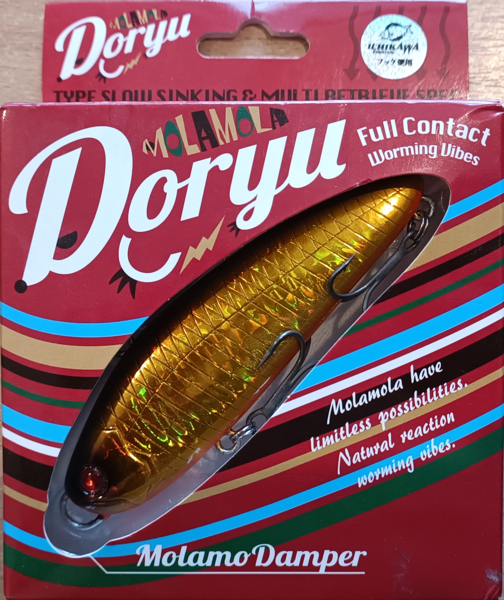 Воблер OBASSLIVE MOLAMOLA DORYU