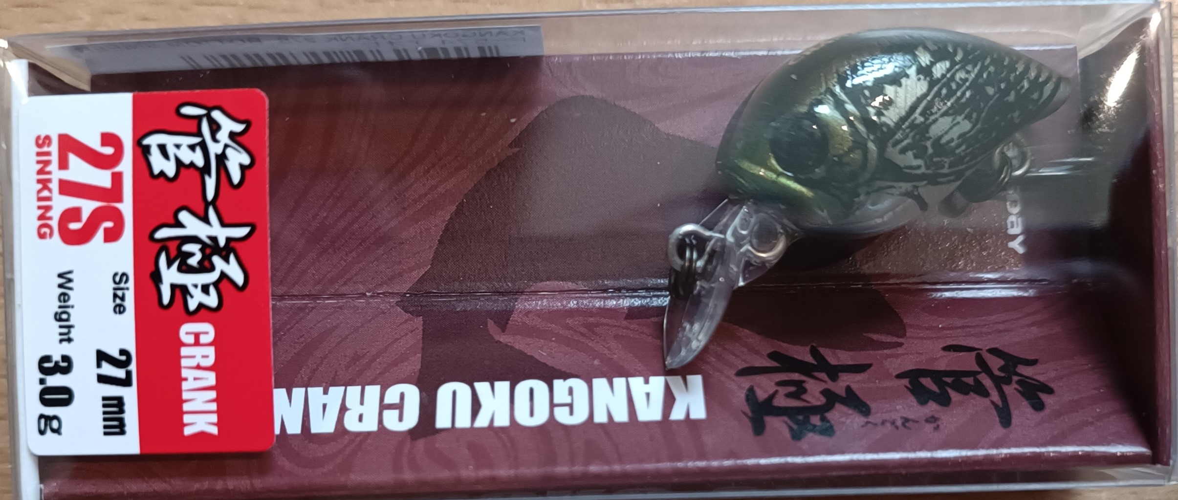Воблер BASSDAY KANGOKU CRANK 27S BOTTOM SNIPER