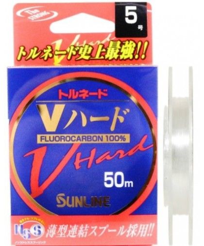 Флюрокарбоновая леска SUNLINE FC TORNADO V HARD HG
