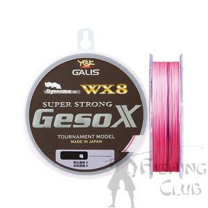 Плетеный шнур YGK WX8 GESO X