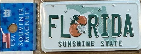 Магнит PCF SOUVENIRS MAGNET FLORIDA