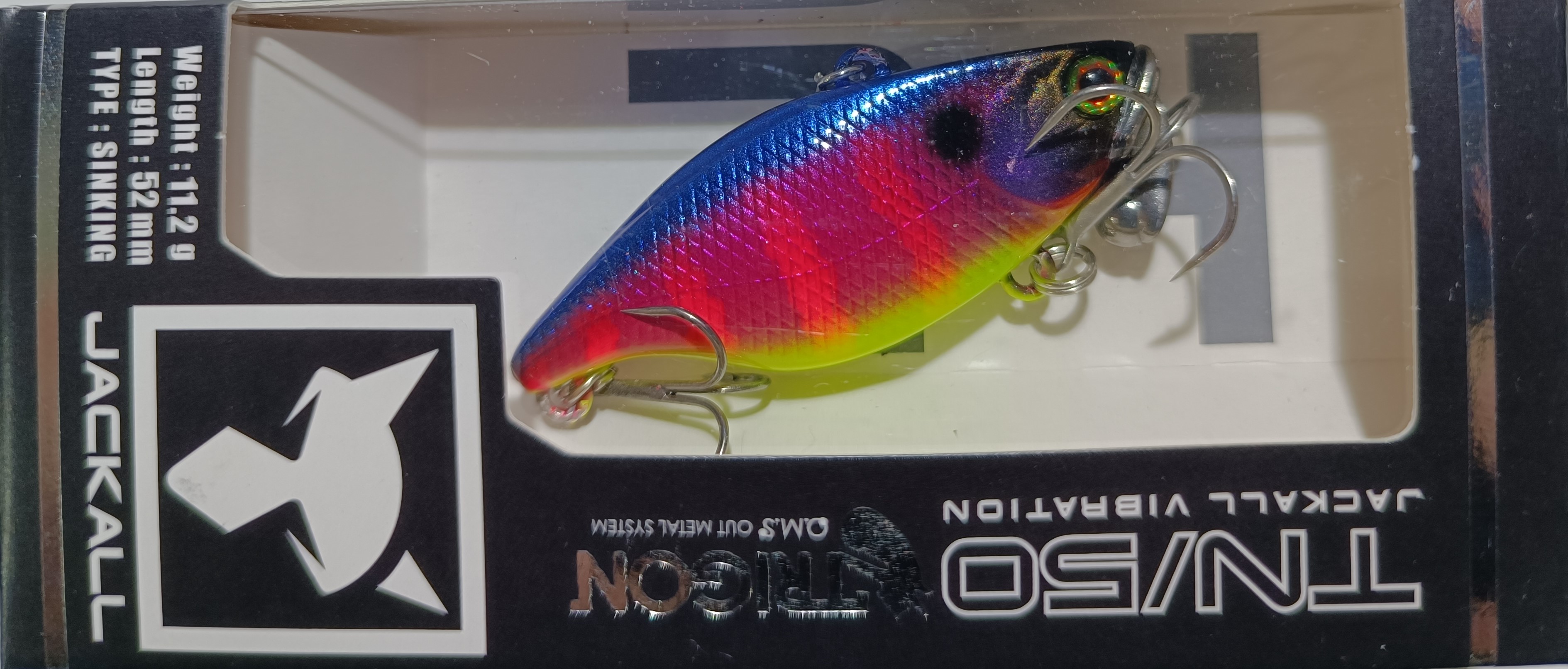 Воблер JACKALL VIBRATION TN50 TRIGON