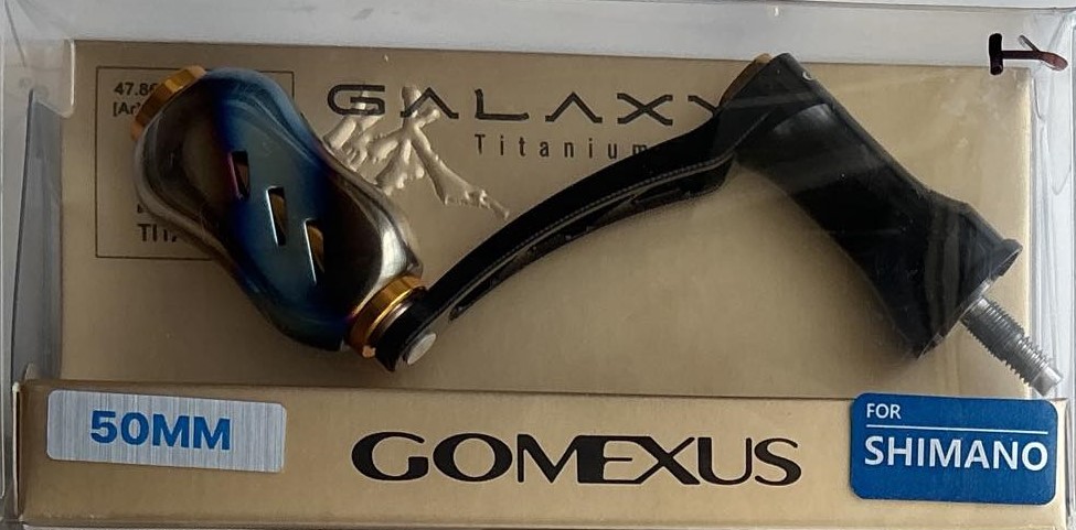 Рукоятка для катушек GOMEXUS SUPER DURALUMIN HANDLE CJ-T22 (FOR SHIMANO)