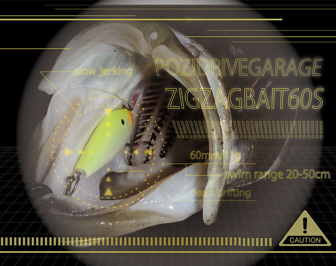 Воблер PDG ZIGZAG BAIT 60S