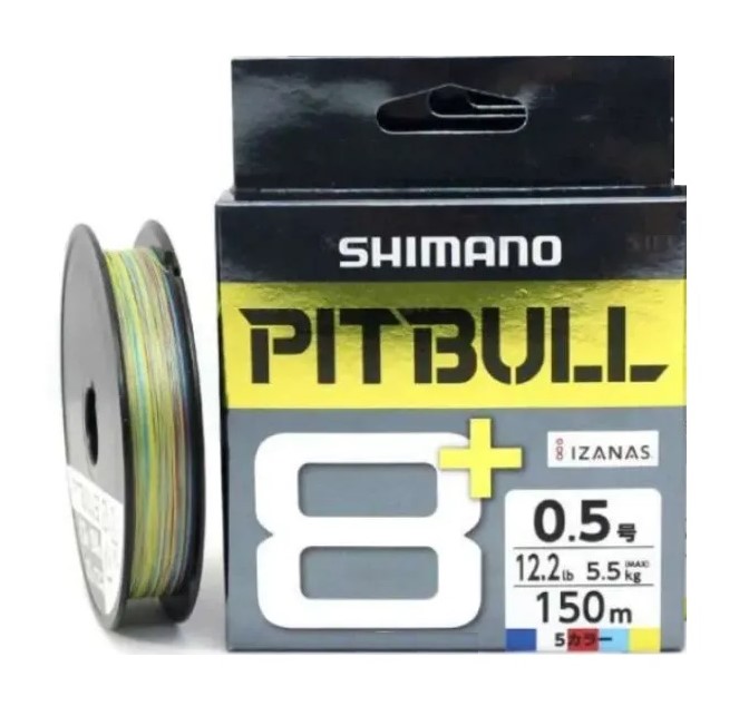 Плетеный шнур SHIMANO PITBULL 8+ LD-M51T 150M