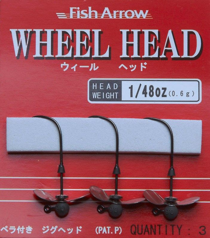 Джиг-головка FISH ARROW WHEEL HEAD