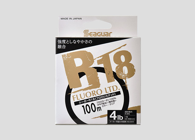 Флюрокарбоновая леска SEAGUAR R18 FLUORO LTD 100M