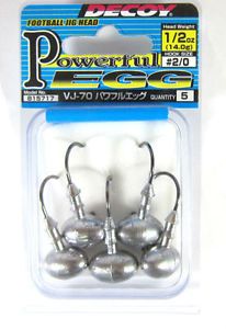 Джиг-головка DECOY POWERFUL EGG VJ-70