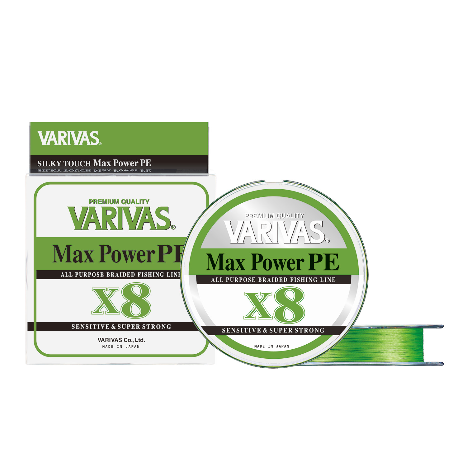 Плетеный шнур VARIVAS MAX POWER PE X8 200M