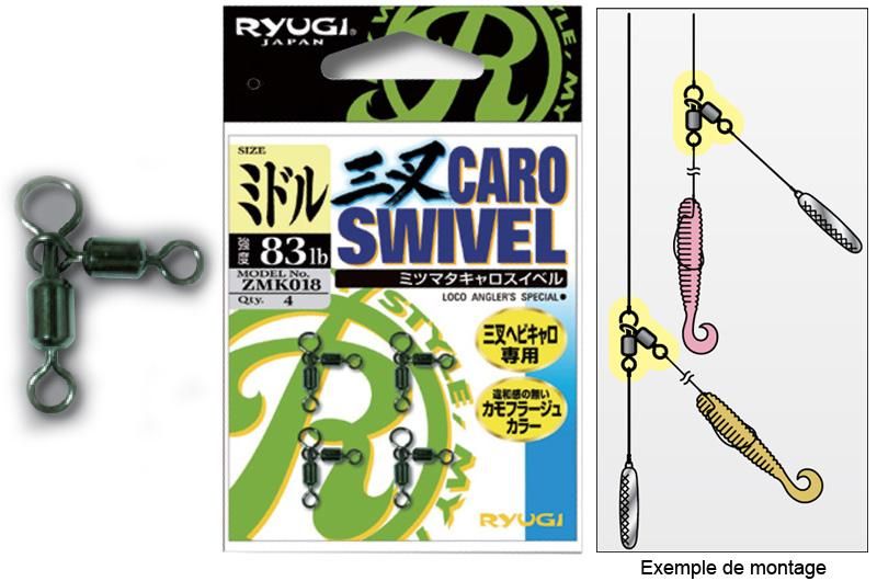 Вертлюг RYUGI CARO SWIVEL