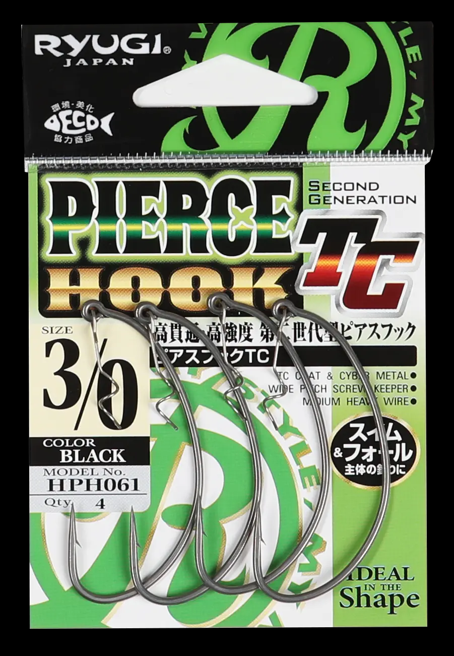 Рыболовный крючок RYUGI PIERCE HOOK TC HPH061