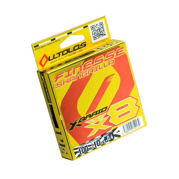 Плетеный шнур YGK X-BRAID OLLTOLOS WX8 FINESSE SHANGRILLA