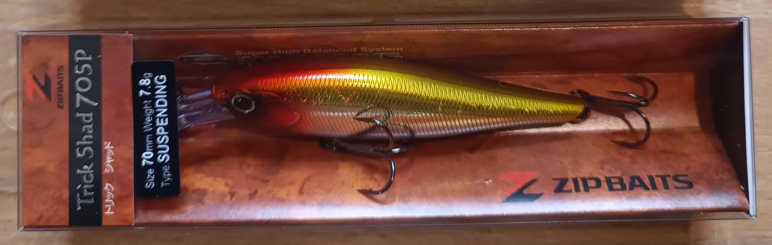 Воблер ZIP BAITS TRICK SHAD 70SP