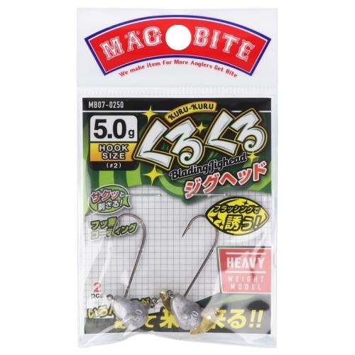 Джиг-головка MAGBITE KURUKURU JIG HEAD MB07