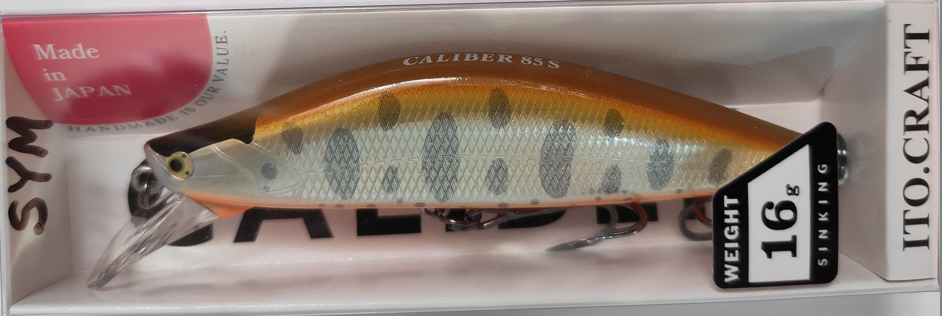 Воблер ITO CRAFT CALIBER 85S SLIVER BASE