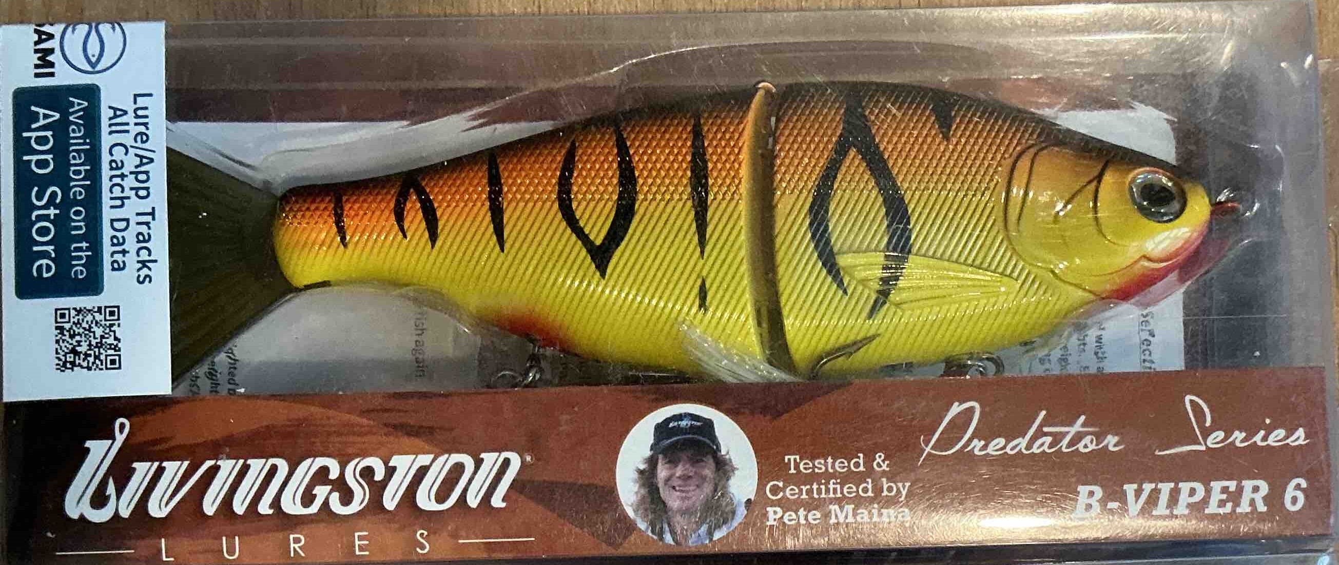 Воблер LIVINGSTON LURES B VIPER 6"