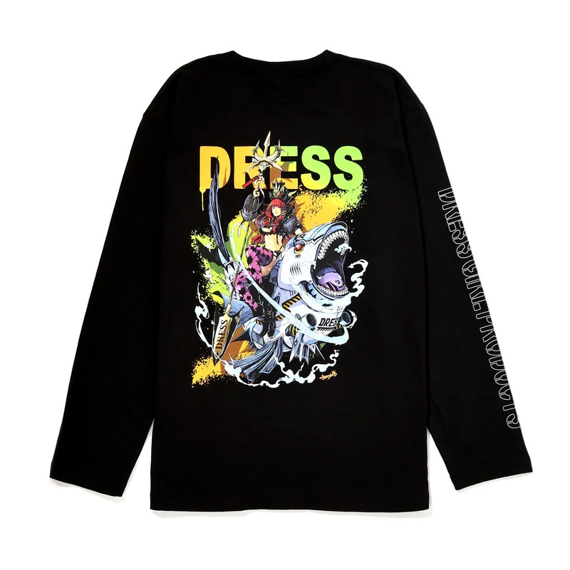 Футболка JBSTYLExDRESS COLLABORATION LONG T-SHIRT