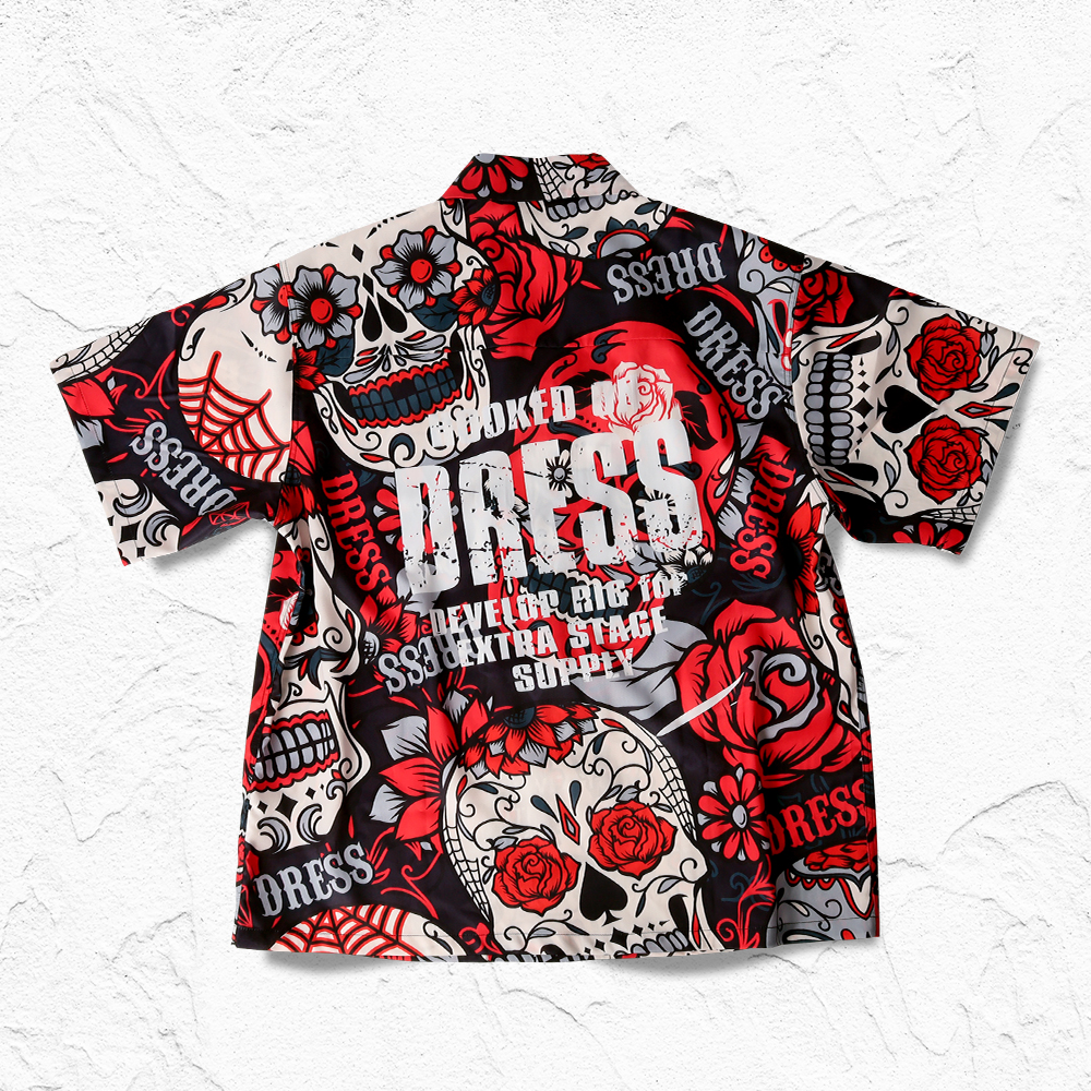 Рубашка DRESS ALOHA SHIRT CALAVERA