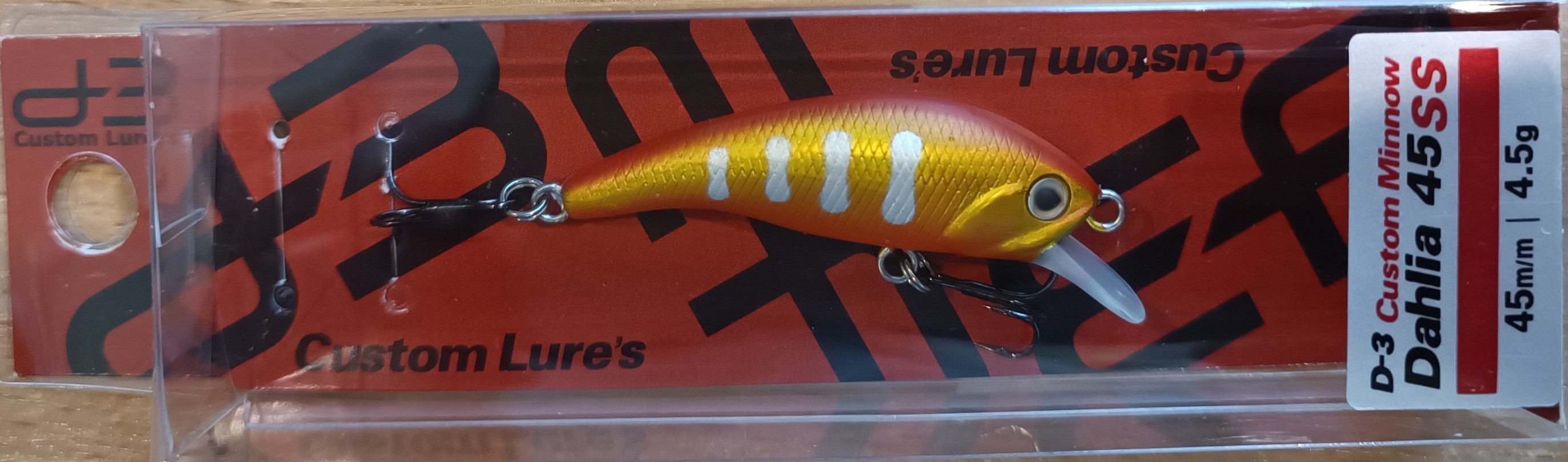Воблер D-3 CUSTOM LURES DAHLIA 45SS