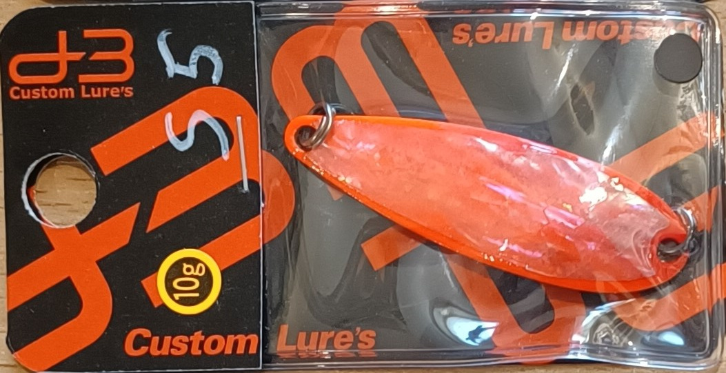 Блесна D-3 CUSTOM LURES SPOON 10G