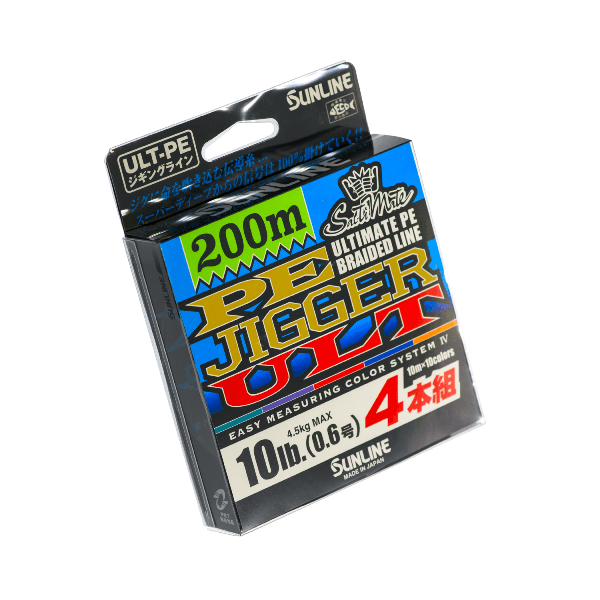 Плетеный шнур SUNLINE PE-JIGGER ULT X4