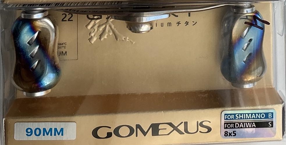 Рукоятка для катушек GOMEXUS TITANIUM HANDLE TH-T22 90MM