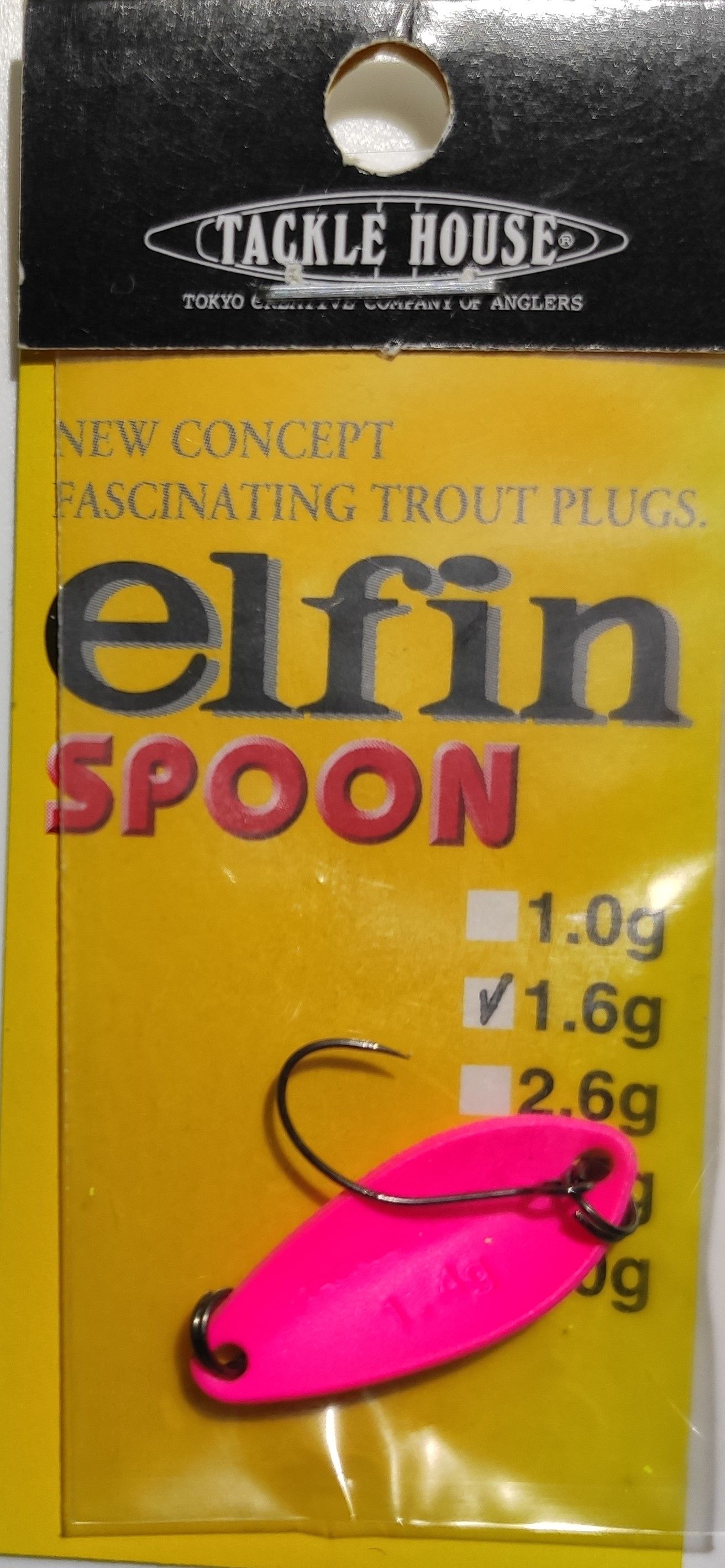 Блесна TACKLE HOUSE ELFIN SPOON 1.6G