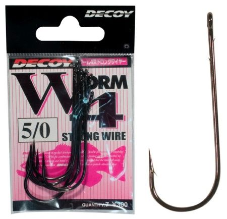 Рыболовный крючок DECOY STRONG WIRE WORM 4