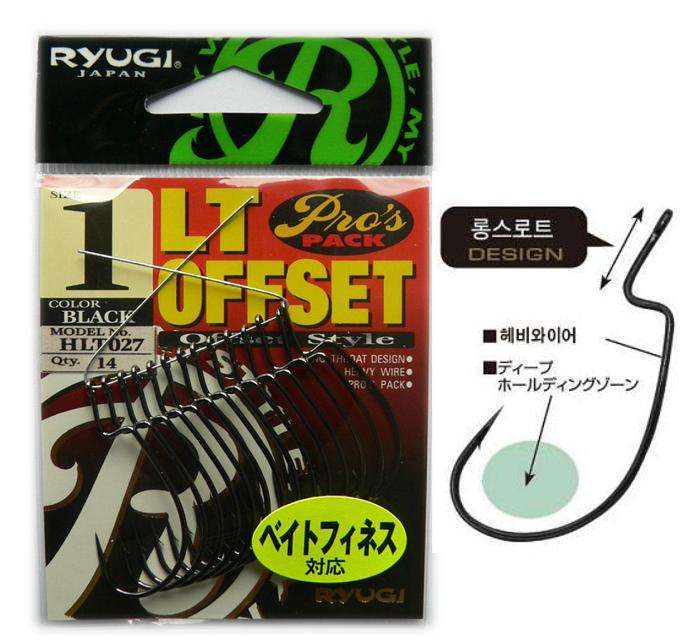 Рыболовный крючок RYUGI LT OFFSET