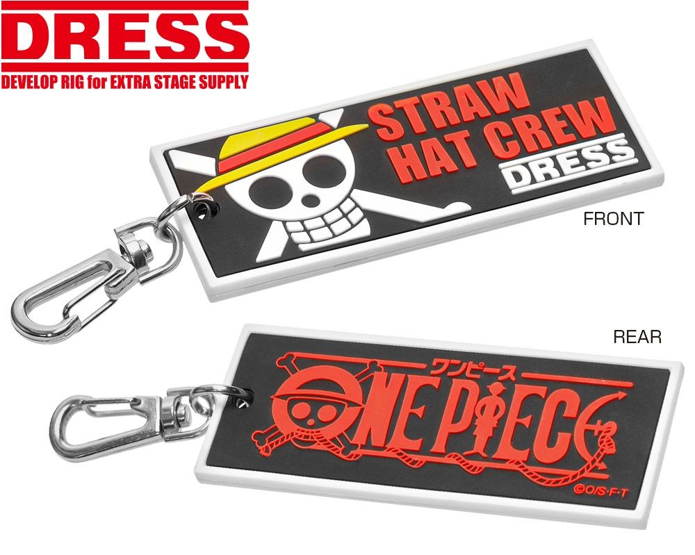 Резиновый брелок DRESS ONE PIECE RUBBER KEYCHAIN ONE PIECE STRAW HAT PIRATES