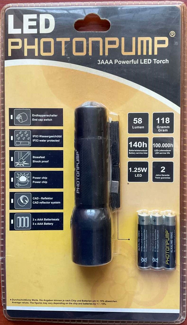 Фонарь ZWEIBRUDER PHOTONPUMP LED