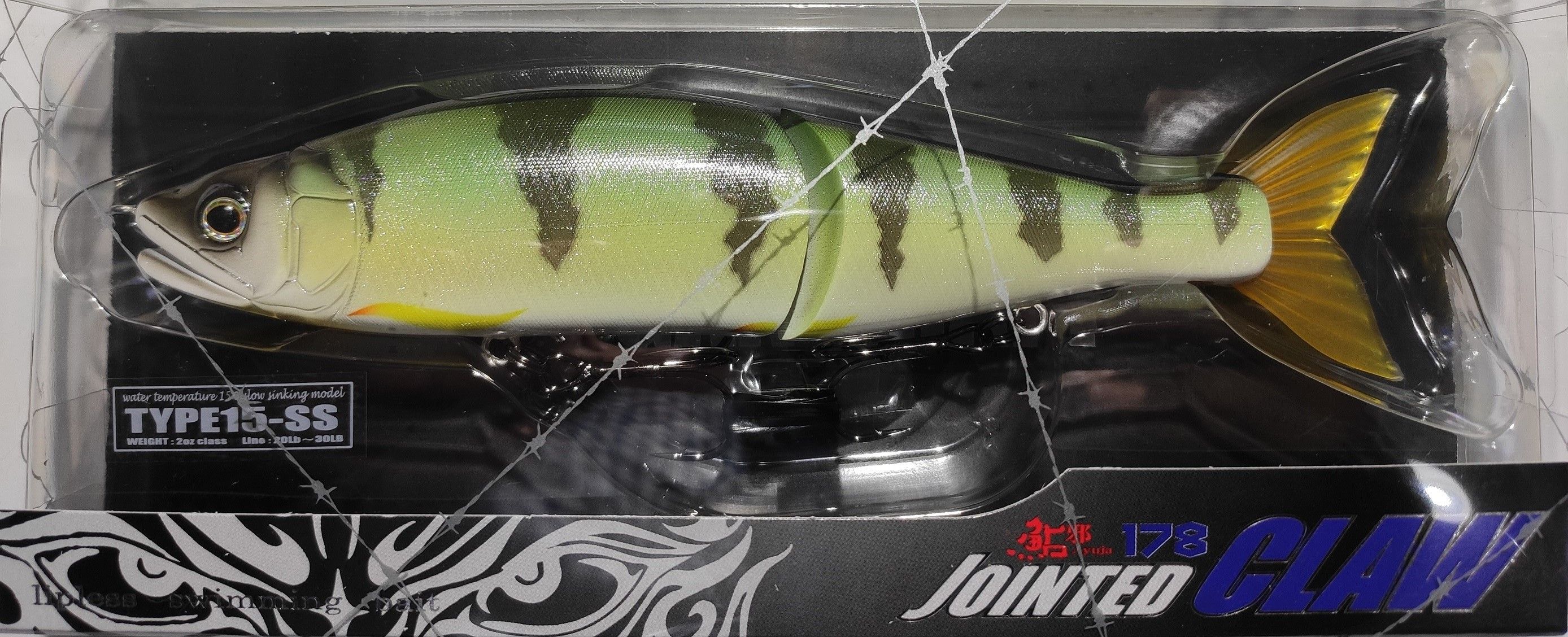 Воблер GAN CRAFT JOINTED CLAW 178 15-SS