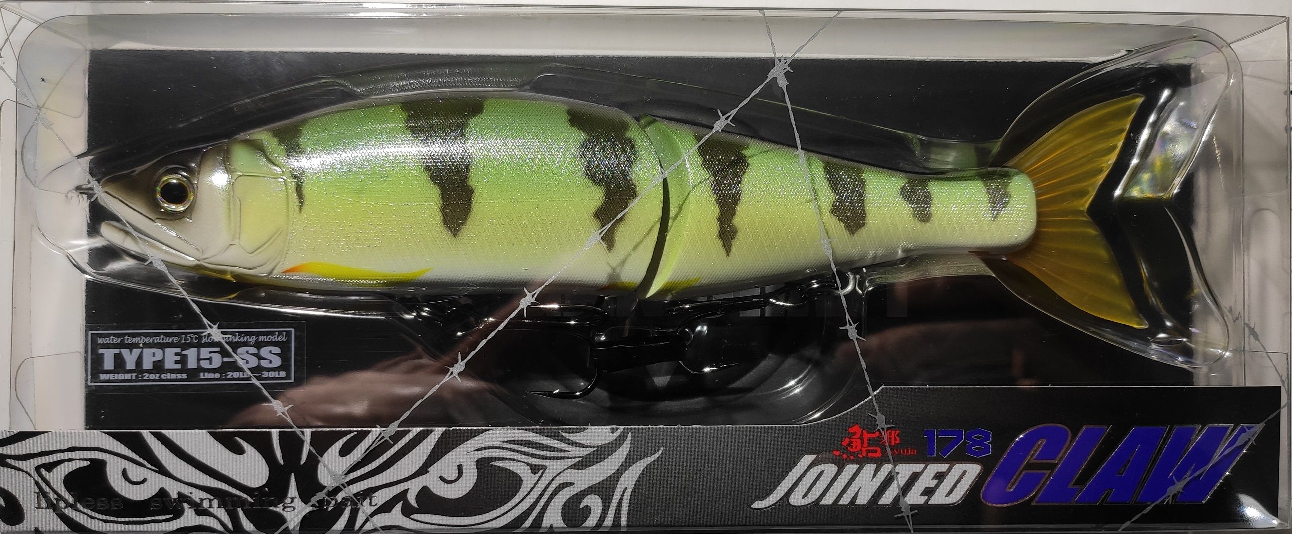 Воблер GAN CRAFT JOINTED CLAW 178 15-SS