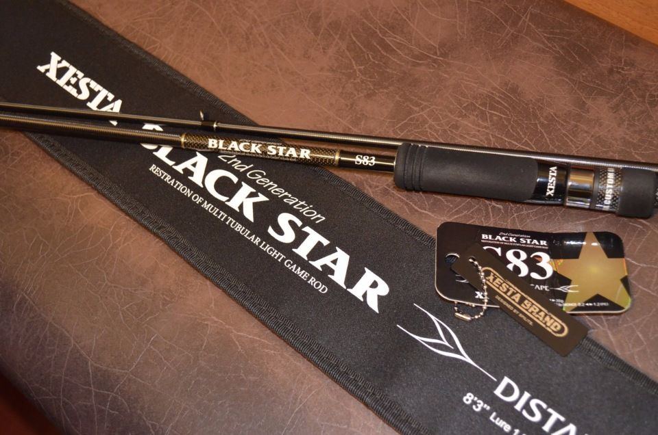 Спиннинг XESTA BLACK STAR 2ND GENERATION