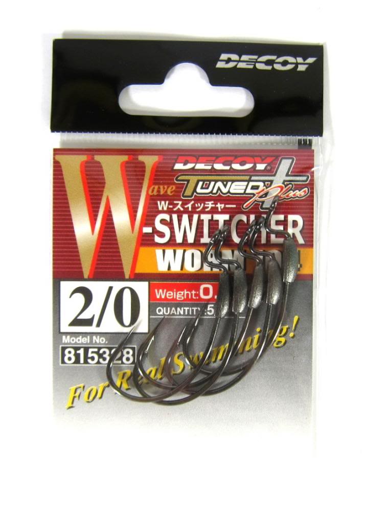 Рыболовный крючок DECOY W-SWITCHER WORM 104