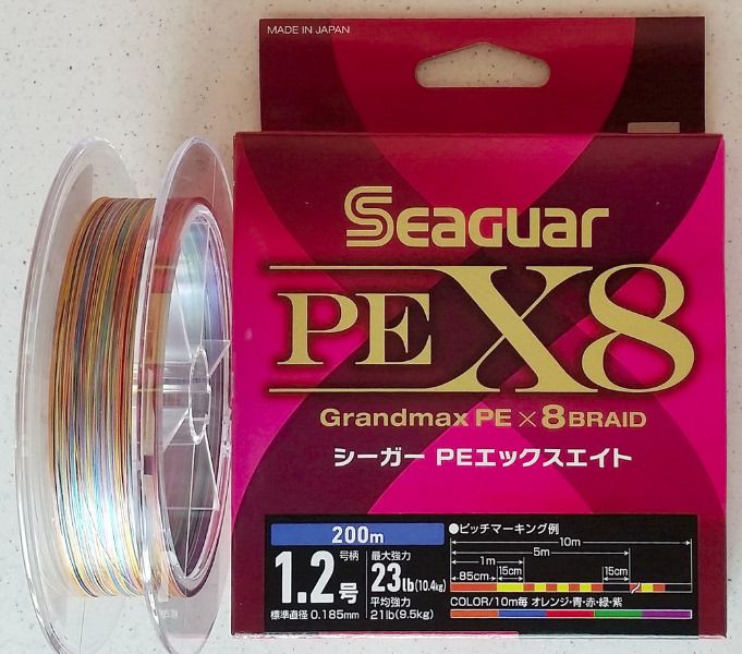 Плетеный шнур SEAGUAR PE X8 GRANDMAX