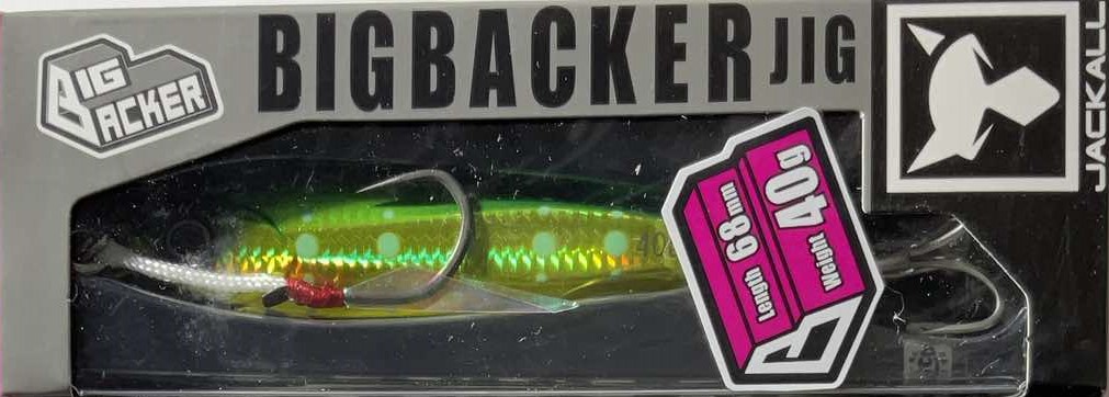 Пилькер JACKALL BIG BACKER JIG 40G