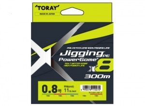 Плетеный шнур TORAY JIGGING POWER GAME PEX8