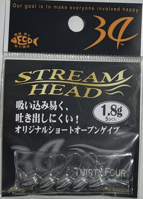 Джиг-головка THIRTY 34 FOUR STREAM HEAD