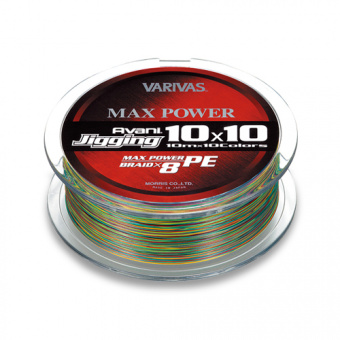 Плетеный шнур VARIVAS AVANI JIGGING 10x10 MAX POWER PE X8