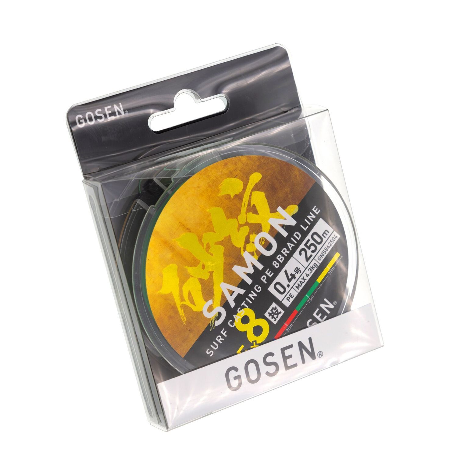 Плетеный шнур GOSEN SAMON PE X8