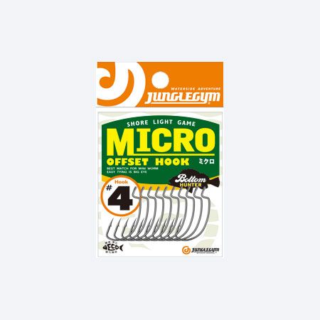 Рыболовный крючок JUNGLEGYM MICRO OFFSET HOOK