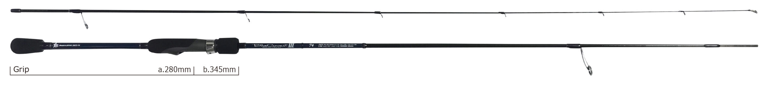 Спиннинг YAMAGA BLANKS BLUE CURRENT III