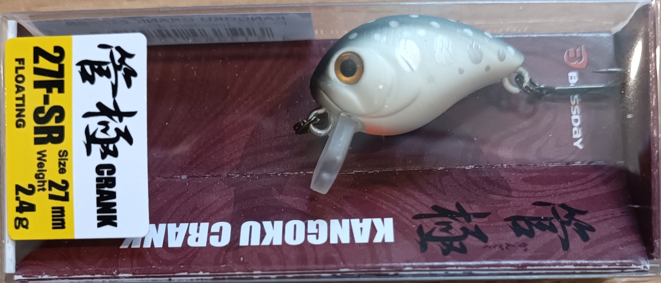 Воблер BASSDAY KANGOKU CRANK 27F-SR
