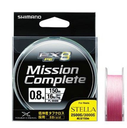 Плетеный шнур SHIMANO MISSION COMPLETE PE EX8
