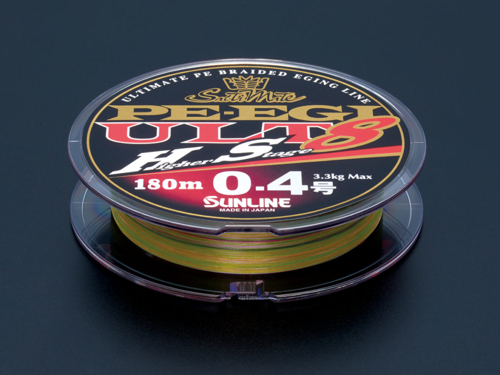 Плетеный шнур SUNLINE PE EGI ULT HS8 180M