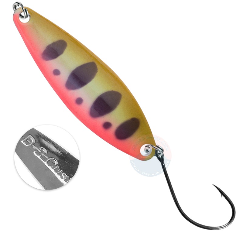 Блесна D-3 CUSTOM LURES SPOON 4G