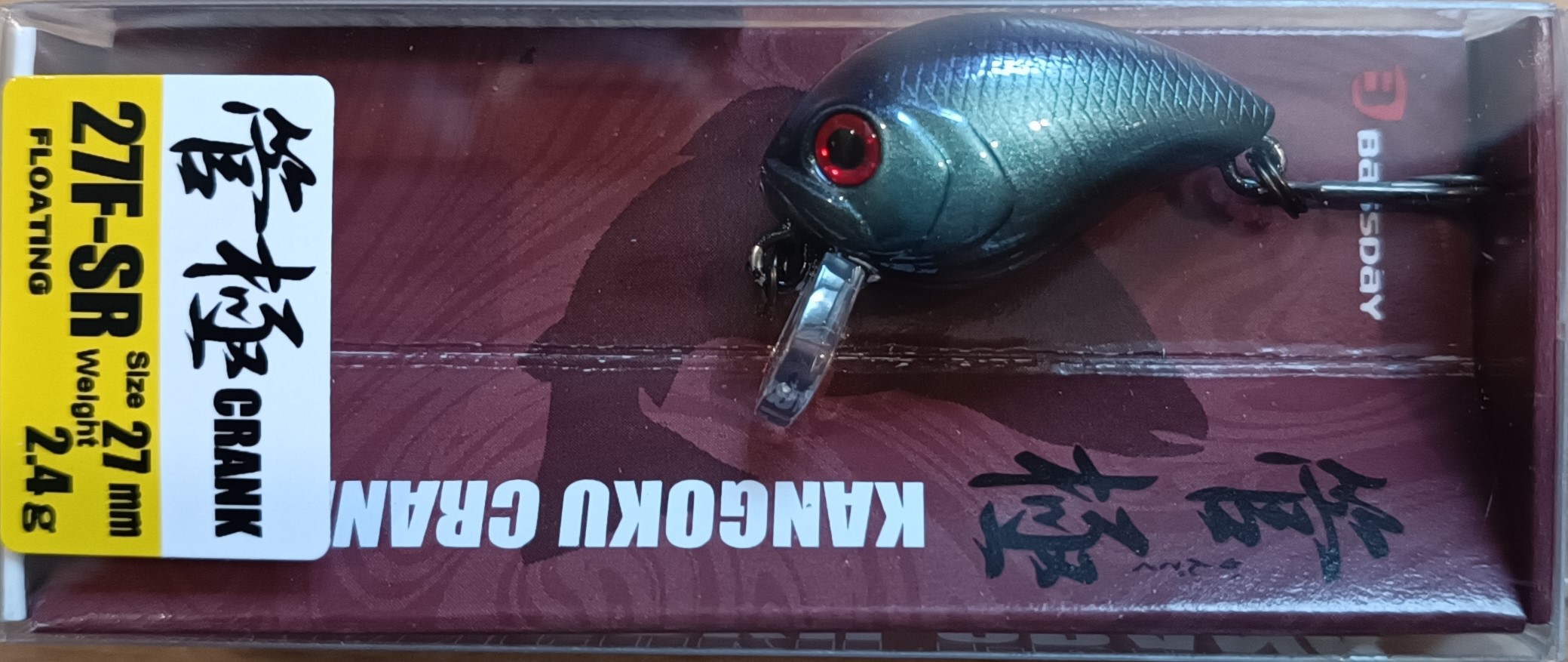 Воблер BASSDAY KANGOKU CRANK 27F-SR