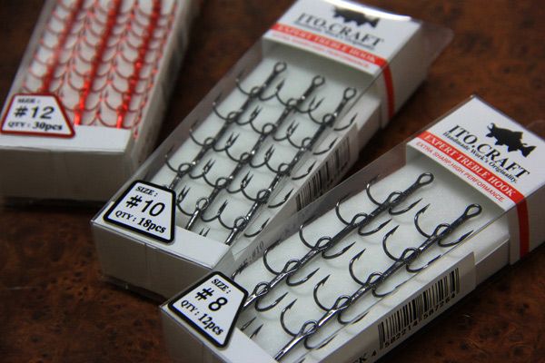 Рыболовный крючок ITO CRAFT EXPERT TREBLE HOOK